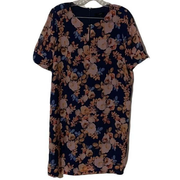J. Crew Floral Dress Preowned 8 - Picture 1 of 4